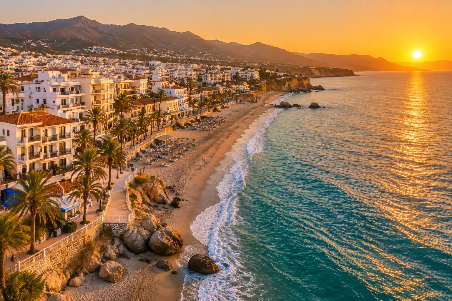 Torrox Costa coastline